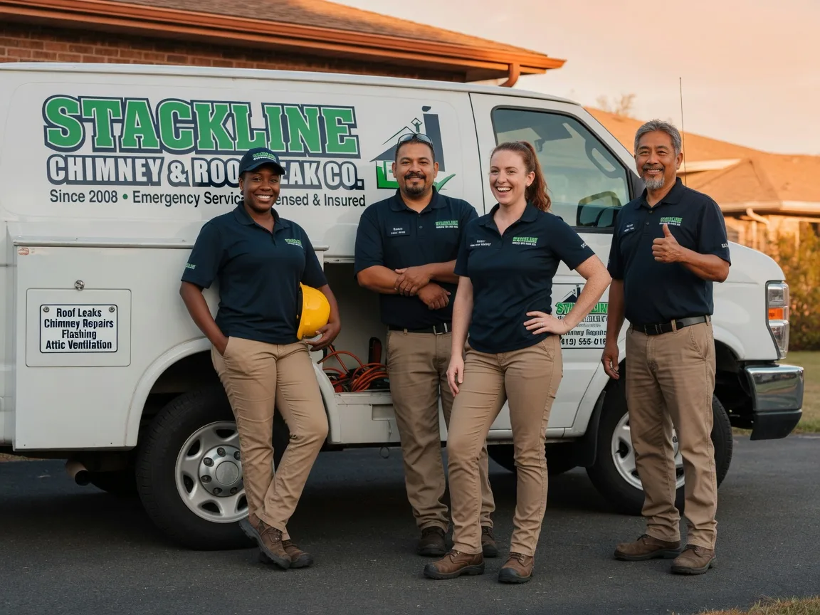 Chimney flashing repair company in Bascom, OH